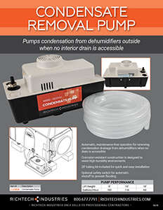 Condensate Pump Flyer