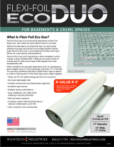 Flexi-Foil Eco Duo Image
