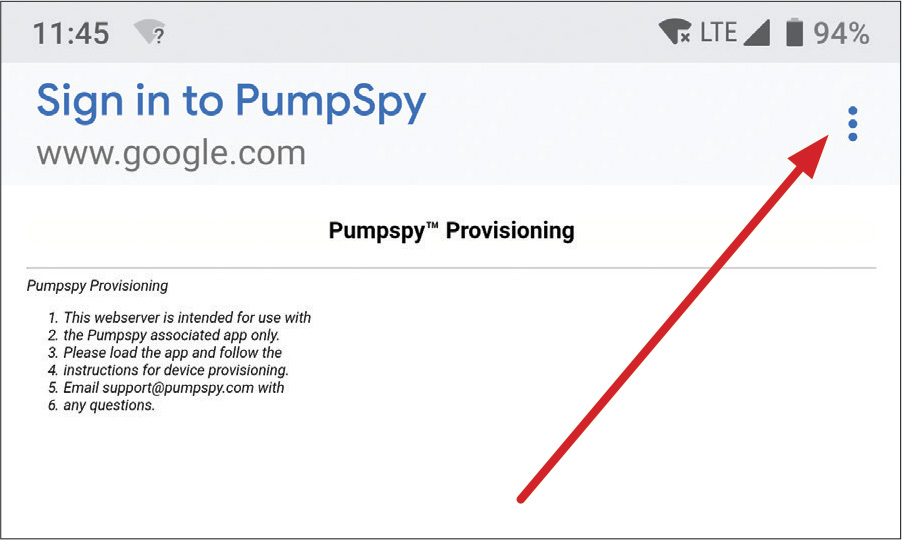 SignInto_PumpSpy_screen